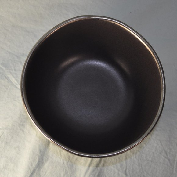 TWO signed 22 oz bowls 2007 Michael Wainwright ceramics grey (w1451) - Picture 7 of 16